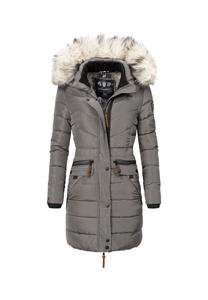 Стеганое пальто Паула NAVAHOO, серый