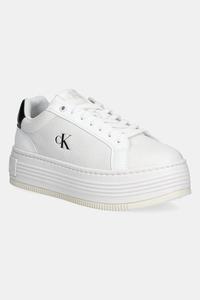 Кроссовки BOLD FLATF LOW LACE MG Calvin Klein Jeans, белый