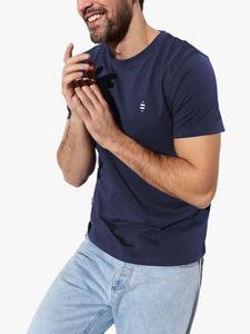 Футболка Element из органического хлопка Panos Emporio, темно-синий
