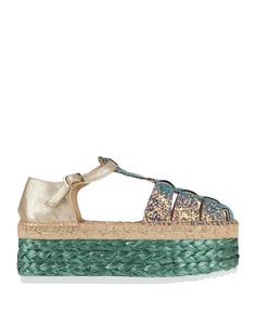 Эспадрильи Lagoa, зеленый