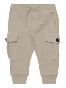 Спортивные брюки с логотипом DSQUARED2 KIDS, коричневый
