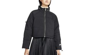 Женское укороченное пальто Nike, цвет Black