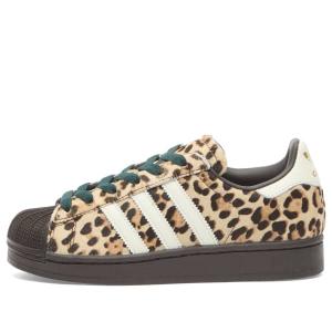 Кроссовки Superstar ii w Adidas, темно-коричневый, айвори & золото met