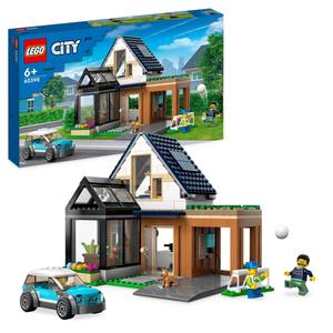 LEGO City, блоки, Семейный дом и электромобиль, 60398
