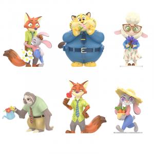 Disney Zootopia, Flower Language Collection, мистик бокс одиночный/полный бокс 6 шт TOP TOY