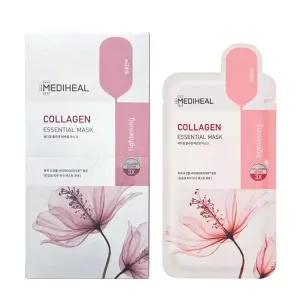 Маска для лица Meidihuier Collagen Brightening, осветляющая, подтягивающая, увлажняющая, восстанавливающая, для всех типов кожи MEDIHEAL, 10 pcs/box