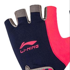 Велосипедные перчатки LiNing для детей, красные и синие, из полиэстера, для активного отдыха, рыбалки, велоспорта и альпинизма [противоскользящие, ударопрочные, предотвращающие мозоли, влагоотводящие]