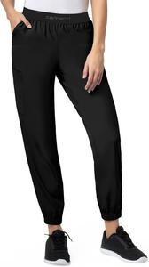 Женские брюки-джоггеры Carhartt Scrubs C54106 Force Modern Fit из твила, Black
