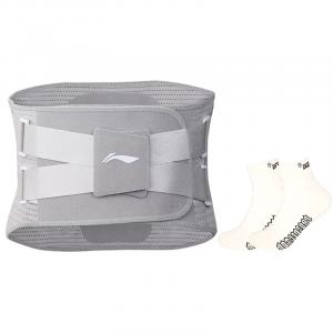 Бандаж для спины polyester, nylon фитнес, бег взрослые защитный LINING, белый