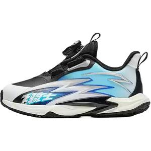 Antakids Кроссовки для бега Flying Knight с низким верхом, противоскользящие, износостойкие, черные, белые, детские