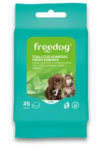 Салфетки Freedog Fresh 18X20см 25 тоаллитов Freedog