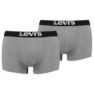 Боксеры 2 шт Levi's 701237956 Trunk boxers 2 units, серый