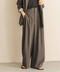 Доступны предварительные заказы и комплектация: широкие брюки из саржевой ткани с двойными складками Noble, цвет Brown A