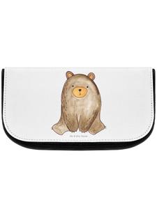 Косметичка Mr & Mrs Panda Bär sitzend ohne Spruch, белый