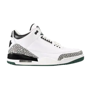 Кроссовки Air Jordan Air Jordan 3 Retro 'Oregon Pit Crew - Home' 2011 Sample, белый