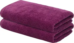 Гостевые полотенца LOOKS by Wolfgang Joop "LOOKS", (2 шт.), с вышитым логотипом 30х50 см (2 шт.), цвет beere