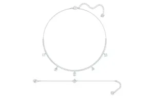 Swarovski Теннисные подвески deluxe для женщин white