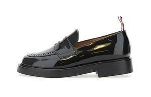 THOM BROWNE Детские кожаные ботинки Black для детей 3-7 лет