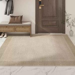 AOVOC Ковер 140х160 см из льна в японском стиле, влагостойкий, для прихожей, Huzhou Linen Doormat-02