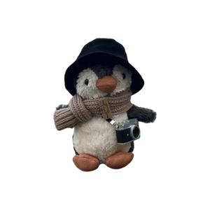 Новогодняя милая пингвин-арахис прикроватный декор кукла игрушка плюшевая кукла высота 16см MDH
