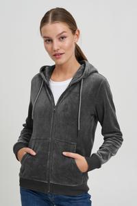 Толстовка Oxmo Kapuzensweatjacke, серый