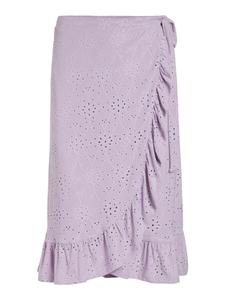 Юбка Vila KAWA, цвет Pastel Purple