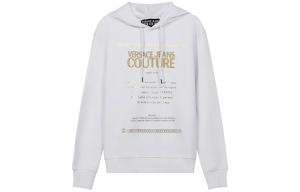 VERSACE JEANS COUTURE Белая толстовка для мужчин