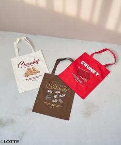 Сумка-шоппер с логотипами разных цветов Coen, цвет Red