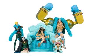 Фигурки персонажей One Piece Tamashii Box Пираты Соломенной Шляпы набор из 9 человек vol.1 яичная коллекция полный набор BANDAI