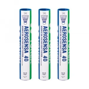 YONEX Воланчик AS-40EX из гусиного пера упаковка 12 штук