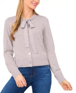 Женский кардиган с галстучным воротником Cece, синий