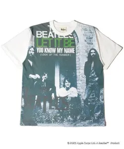 Винтажная футболка THE BEATLES с коротким рукавом (мужская) Select Brands, цвет Pattern 1