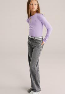 Топ WE Fashion Long sleeved top, Lavender/Mottled Lilac