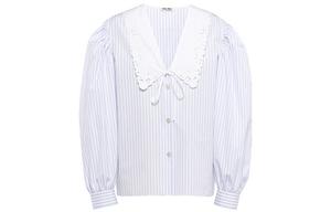 Рубашка женская Miu Miu, светло-голубой