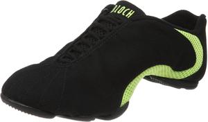 Женские танцевальные кроссовки Bloch Amalgam из холста, зеленый