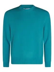 Свитер в рубчик с круглым вырезом Seven Gauge, синий