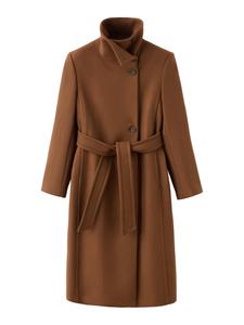 MANGO Демисезонное пальто 'Sirenita' в коричневом цвете