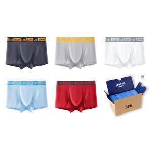 Мужские трусы бокс 5 штук Lee, синий