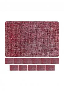 Красные льняные салфетки для стола 44 x 29 см набор 12 шт Linen Ritzenhoff & Breker