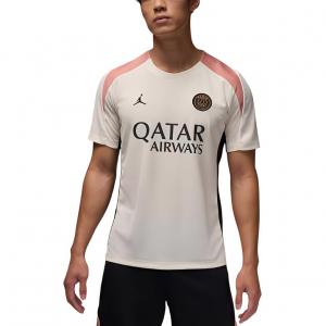 Jordan Футболка PSG Dri FIT Soccer Jersey Men's Light Ivory/Rust Pink/Black