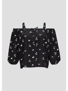 Блузка в цвете 99A1_черная QS