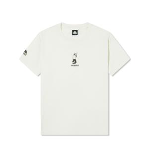 X XUXIAOBAI SS24 Футболка унисекс солодовый бежево-коричневый Kappa, Malt Beige Brown-6337