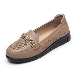 Повседневные однобортные туфли женские Cigna, Apricot