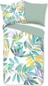 Пододеяльник Good Morning 135x200 + 1* 80x80 см - пальмовые листья Muller Textil
