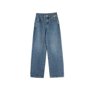ELLE Джинсы женские Denim Blue Moderate Straight Fit