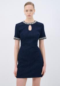 Джинсовое платье adL, темно-синий