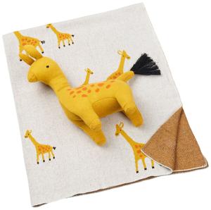 Одеяло Avelia кремовый, оранжевый, 80/100 см