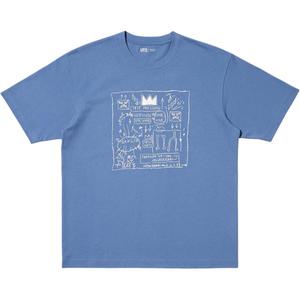 Футболка мужская Jean Michel Basquiat FW25 UNIQLO, lake синий