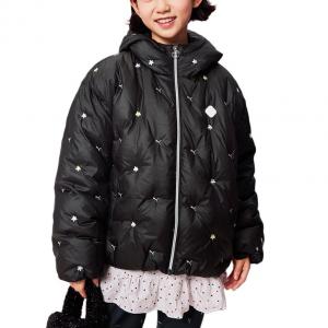 Детская пуховая куртка PUMA, черный