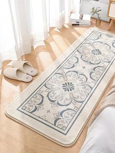 Dajiang Ковер 40х120 см для спальни/гостиной в стиле ваби-саби, утолщенный, с текстурой для кошачьих когтей